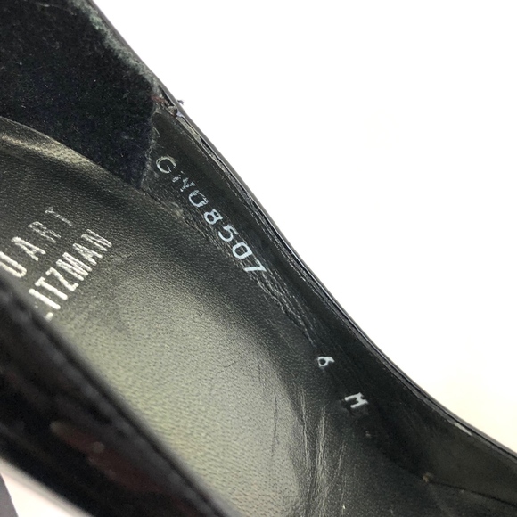 STUART WEITZMAN Black Patent Leather Heels - Picture 5 of 8
